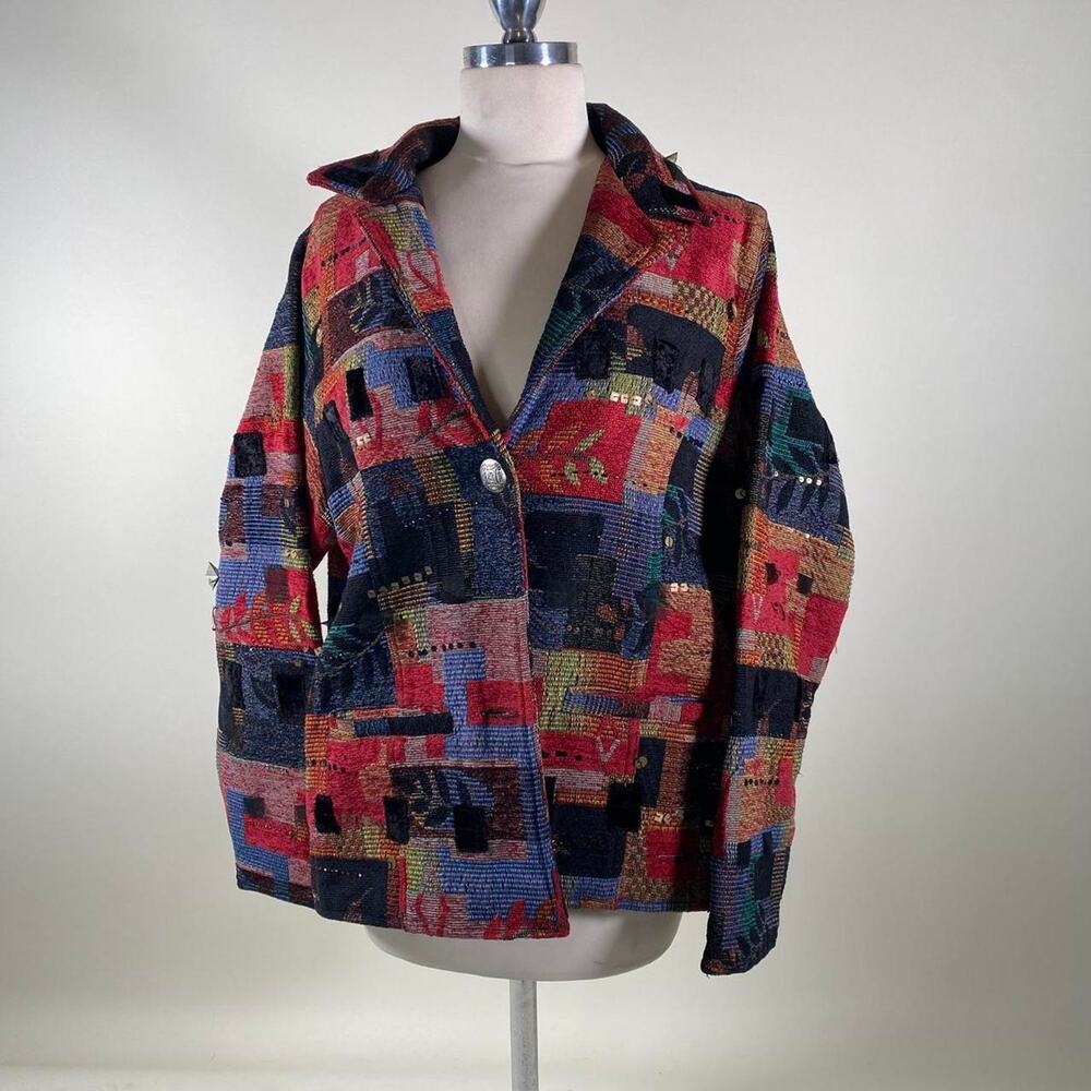 Vintage Patchwork Jacket - image 1